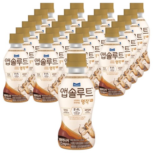 앱솔루트 시작부터 프리미엄 명작 액상 분유 0~12개월, 200ml, 24개