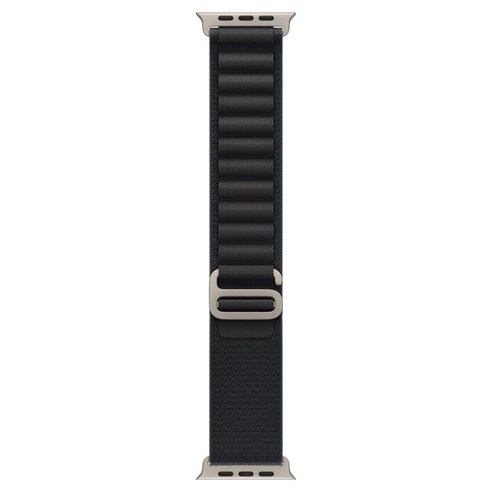 Apple 정품 2025 애플워치 알파인 루프, 테라 코타/내추럴 티타늄, 1개, 49mm, Large