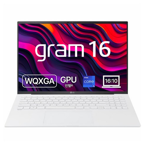 LG전자 2024 그램 16 코어Ultra5, 스노우 화이트, 256GB, 8GB, Free DOS, 16ZD90SU-GXF6K