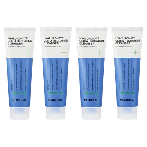 메디힐 히알루론산 밀도보습 클렌징폼, 120ml, 4개