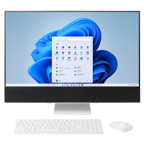 LG전자 2025 올인원 24V 코어i5 인텔 13세대 방문설치, 스노우 화이트, 16GB, 512GB, WIN11 Home, 24V70T-GA56K
