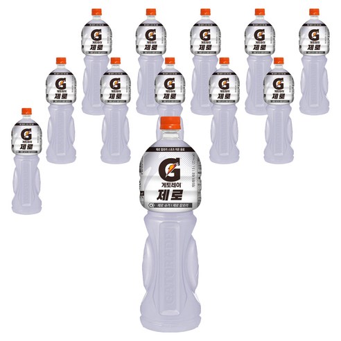 게토레이 제로, 1.5L, 12개