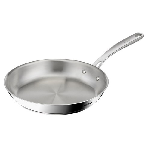 테팔 인덕션 스테인리스 스틸 퍼펙트 레지스트 프라이팬, 28cm, 1개