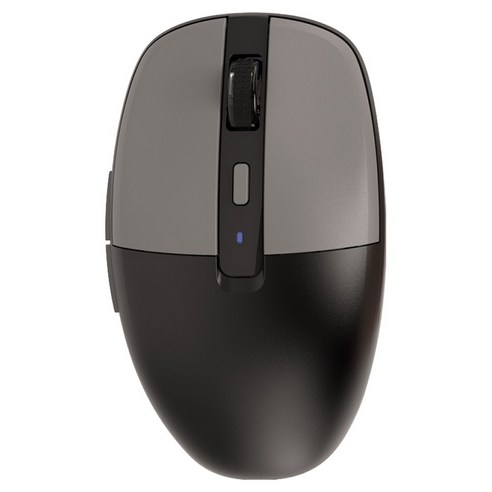 로이체 휴대용 멀티페어링 블루투스 듀얼리시버 무선 마우스, 블랙, RX-720DC BK