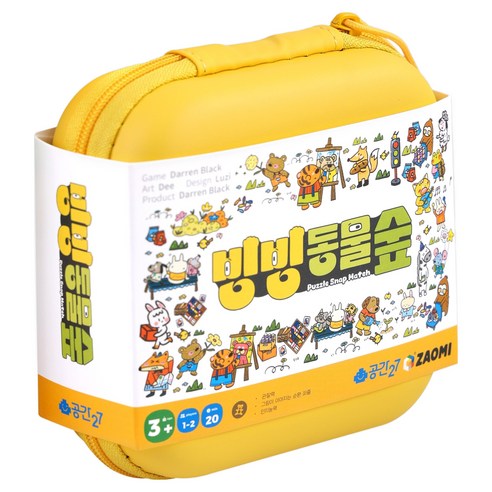 공간27 빙빙동물숲 숨은그림찾기 보드게임, 1개