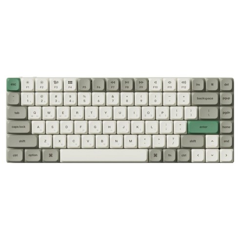 키크론 ZMK V2 유무선 기계식 키보드, 쉘 화이트, K3SE2-SA6Z, 저소음 적축