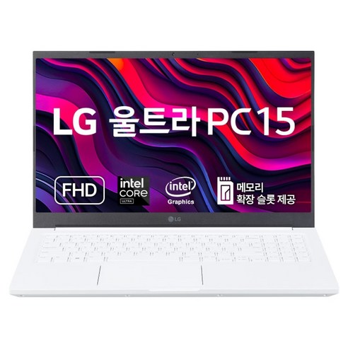 LG전자 2024 울트라 PC 15 코어 Ultra7, 화이트, 15UG50S-GP75KN, 512GB, 8GB, WIN11 Pro