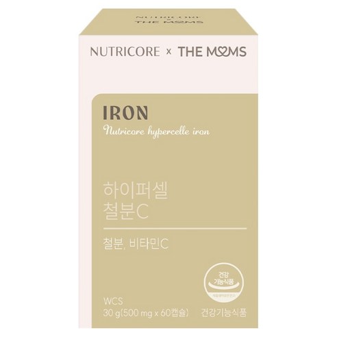 뉴트리코어 더맘스 하이퍼셀 철분C 30g, 1개, 60정