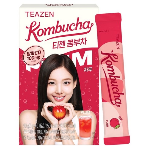 티젠 알파CD 콤부차 자두