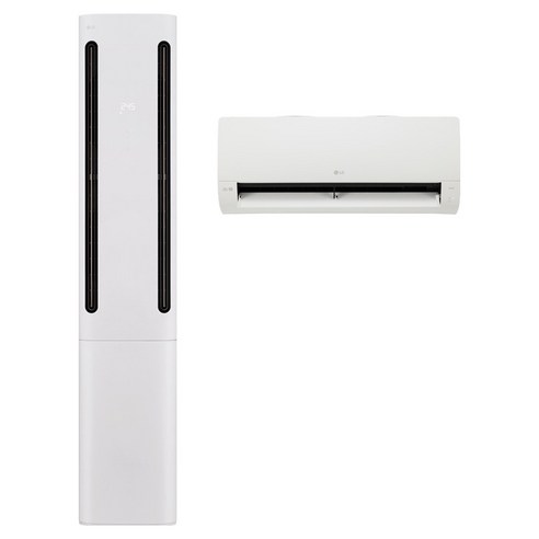 LG전자 인버터 65.9㎡(20평) + 18.7㎡(6평) 휘센 오브제컬렉션 쿨 에어컨 2in1 2시리즈 실내기 방문설치