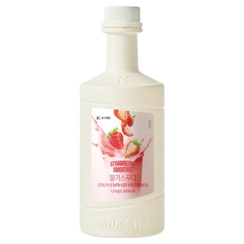 네이쳐티 딸기 스무디 베이스, 1.2kg, 1개