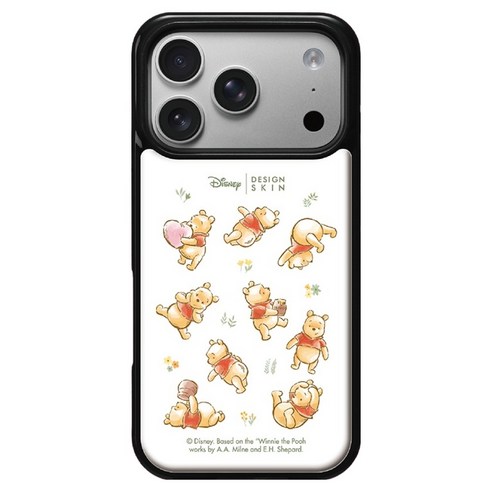 DESIGNSKIN 에폭시 그래픽 휴대폰 케이스 디즈니 위니더푸3