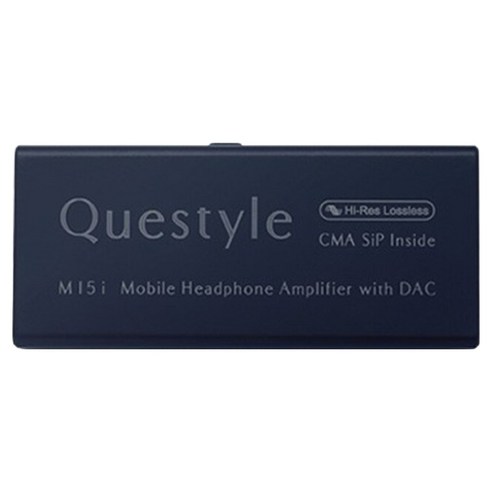 퀘스타일 오디오 ESS 플래그쉽 칩셋 3.5mm 4.4mm 꼬다리 휴대용 DAC AMP 블루, M15i