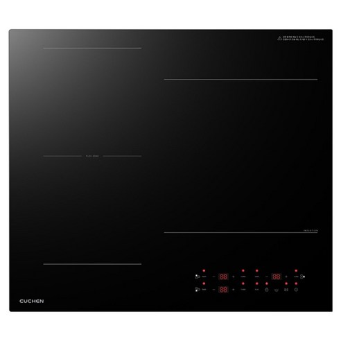 쿠첸 IH BLACK 3400 대화구 인덕션 3구 방문설치, 빌트인, CIR-VB330TOB2