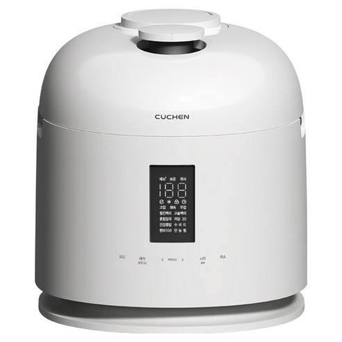 쿠첸 123 듀얼프레셔 IH 전기압력밥솥 10인용, Glossy Pure White, CRT-VXPD1081KEPW