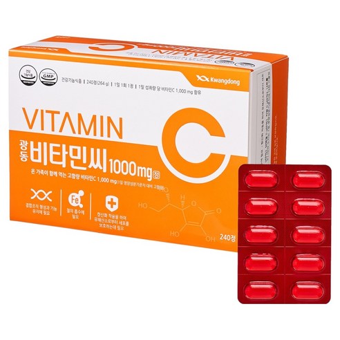 광동제약 비타민C 1000mg 264g, 240정, 1개