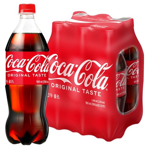 코카콜라 오리지널 900ml 6개, 집들이 갈 때 식탁에 보탤 작은 센스 1