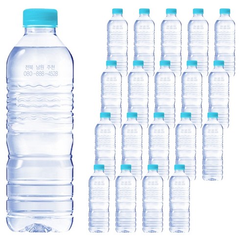 가야 G워터 생수 무라벨, 500ml, 20개