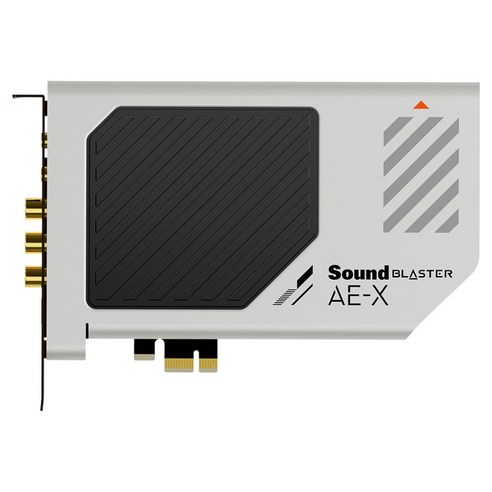 크리에이티브 사운드 블라스터 AE X PCi E 내장형 사운드카드 DAC, 1개, SB1960 AE-X