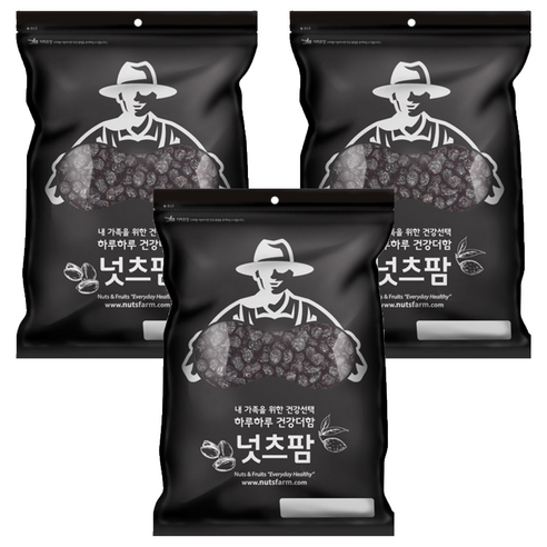 넛츠팜 건블루베리, 210g, 3개