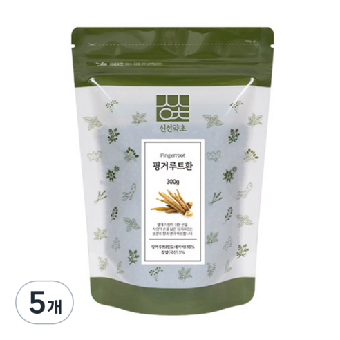신선약초 핑거루트 환, 300g, 5개