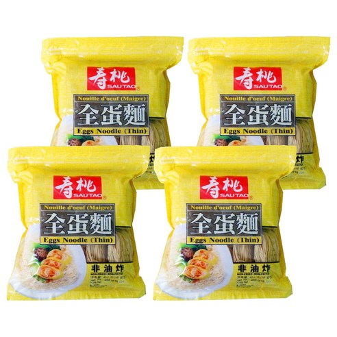 사우타오 몬 홍콩면 에그누들, 4개, 454g