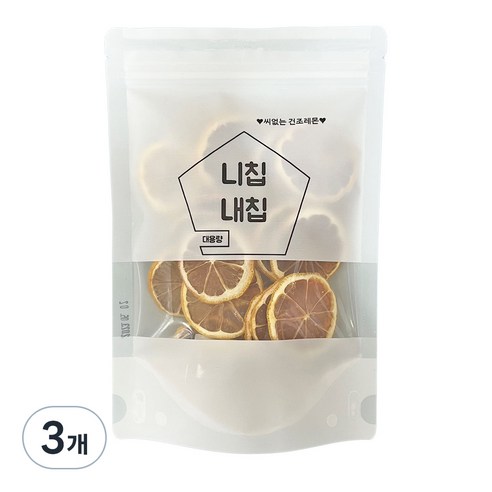 니칩내칩 건조레몬, 35g, 3개