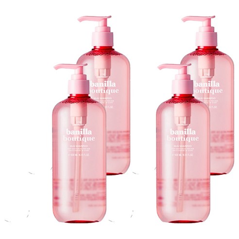 마녀공장 바닐라 부티크 허그 퍼퓸 샴푸, 500ml, 4개