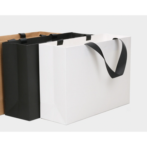 센스 있는 선물 포장의 완성, 더깔끔 무지 쇼핑백!