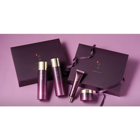 은율 프리미엄 한방 토너 200ml + 로션 200ml 세트, 1세트
