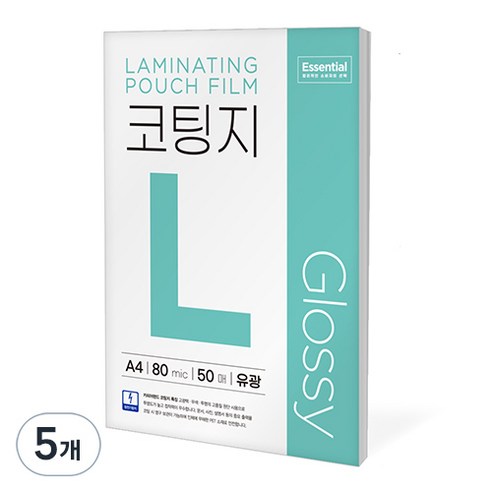 카피어랜드 에센셜 정전기 방지 코팅지 80mic, 250개, A4