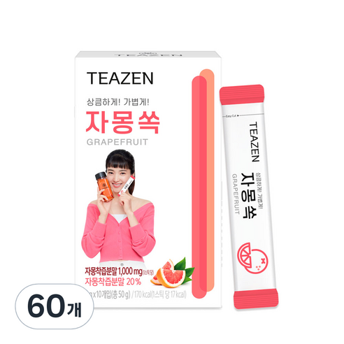 티젠 자몽쏙 분말차, 5g, 60개