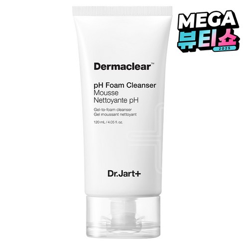 닥터자르트 더마클리어 pH 폼 클렌저, 120ml, 1개
