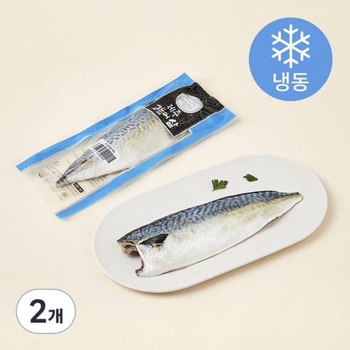 제주어부 제주 고등어살 필렛 (냉동), 190g(왕특대), 2개