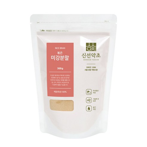 신선약초 볶음미강 분말, 300g, 1개