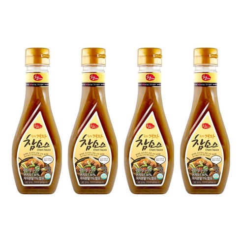 참 겨자 참소스, 290g, 4개