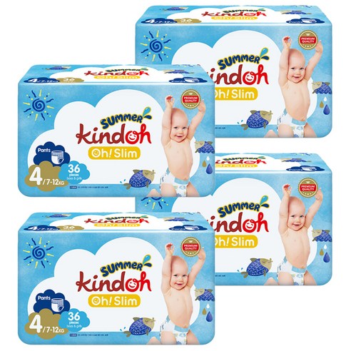 킨도 프리미엄 오 슬림 썸머팬츠: 아기 피부를 위한 여름날의 섬세한 선택 킨도오슬림썸머