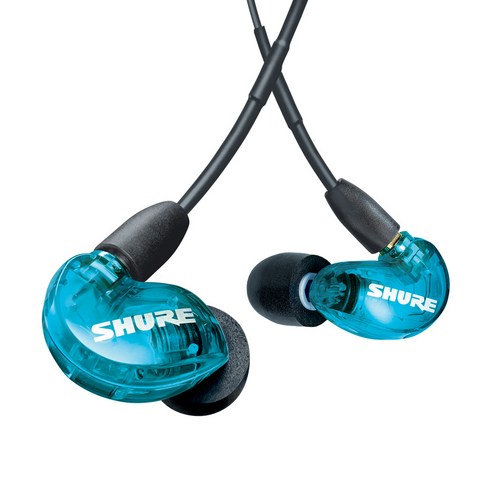 SHURE 슈어 SE215SPE 이어폰, 블루