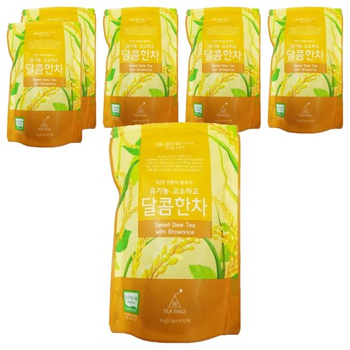 감로700 유기농 고소하고 달콤한차, 1g, 30개입, 6개