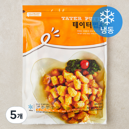 램웨스턴 테이터펍스 (냉동), 700g, 5개
