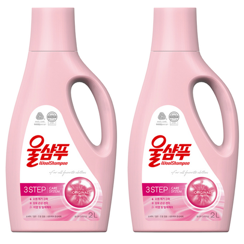 울샴푸 애경 오리지널 용기형 본품, 2L, 2개