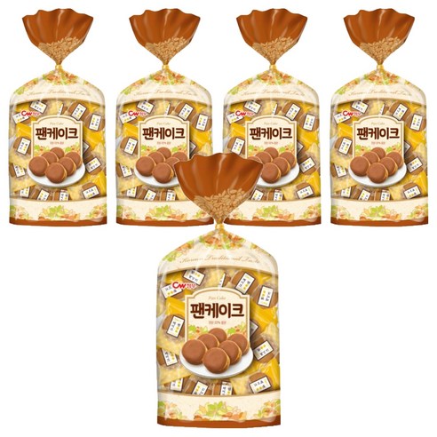 청우식품 팬케이크, 5개, 400g