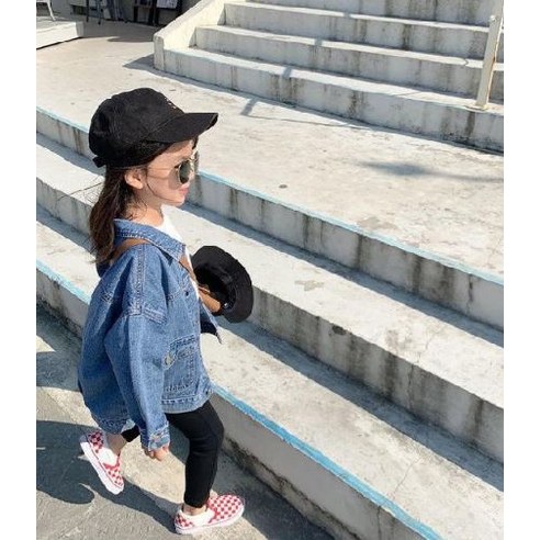 아르베 아동용 솔리드 청자켓