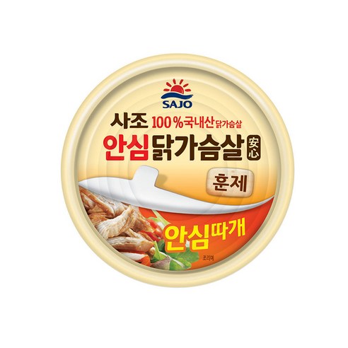 안심 훈제 닭가슴살, 90g, 1개