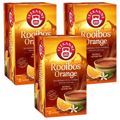 티칸 루이보스 오렌지, 1.75g, 20개입, 3개