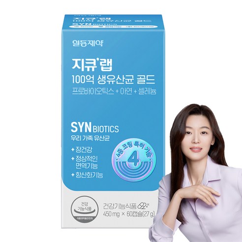 지큐랩 100억 생유산균 골드 450mg 60정 
영양제