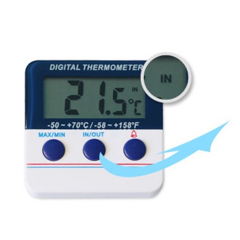 섬세한 온도로 지키는 신선함, 라이크포유 디지털 온도계 LK144