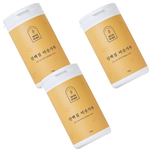 맘메이크 단백질 미숫가루, 500g, 3개