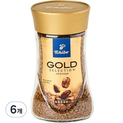 치보 골드 인스턴트 커피 100g, 1개입, 6개