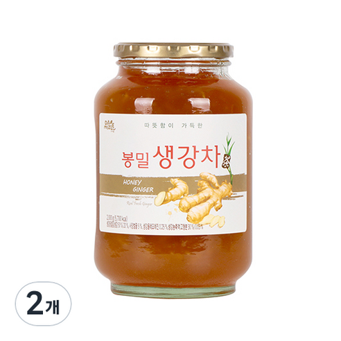다미즐 봉밀 생강차, 2kg, 1개입, 2개